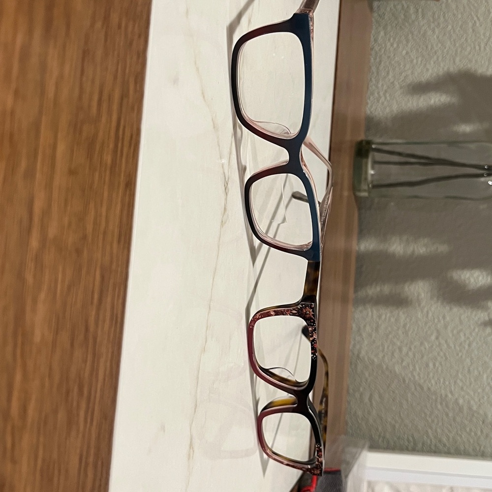 SOLD AS COMPLETE SET: 2 Larkin Pair eyewear frames and 14 toppers - Picture 10 of 10